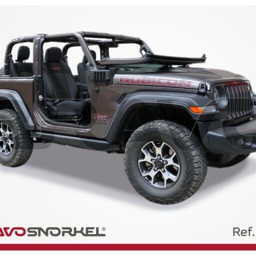 Alternative view of Snorkel Bravo Jeep Wrangler JL / JT (2017+) Extra