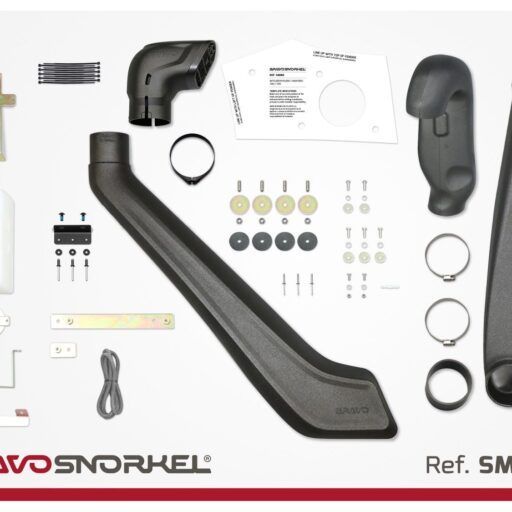 Snorkel Bravo Mitsubishi Pajero_Montero V80_ V90 (2007+)