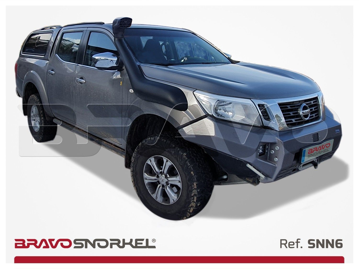 Snorkel Bravo Nissan Navara / Pathfinder D23 / NP300 (2015+) - Imagen 3