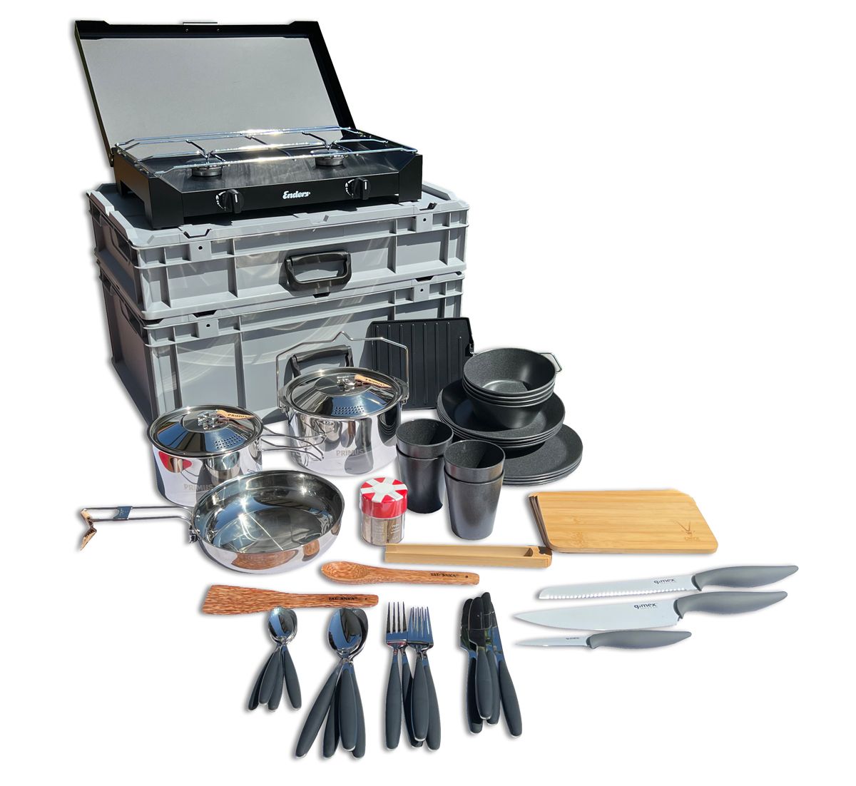 Portable Kitchen for 4 People