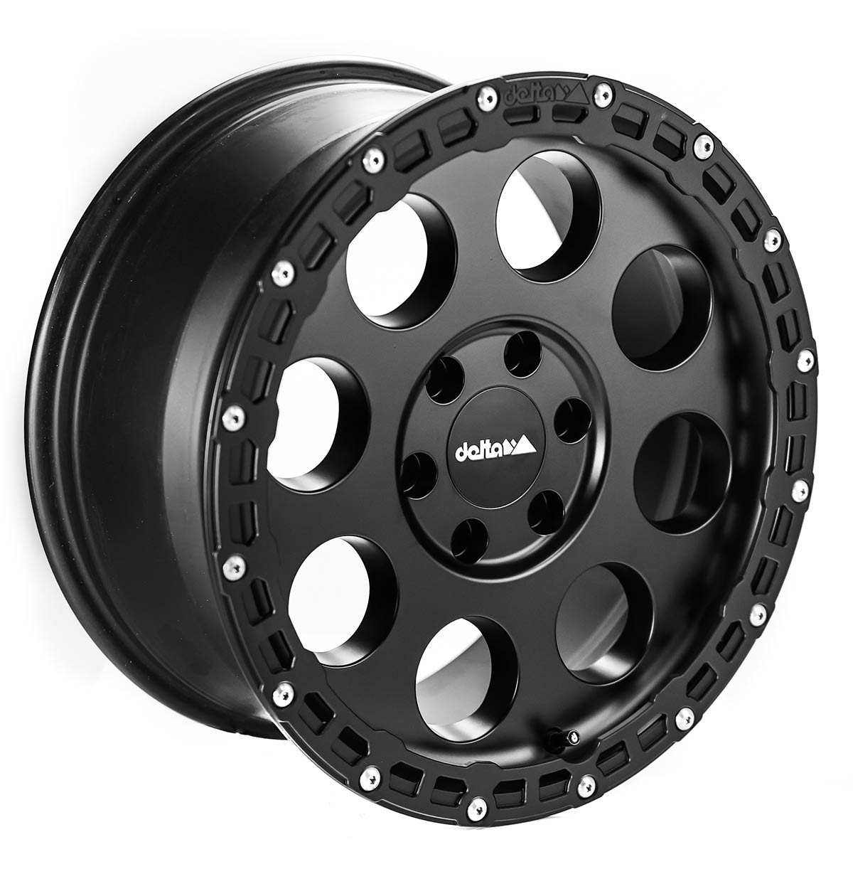 Llantas Delta Klassik B 18x9 Negras Mate Resistente ET45 Mercedes Sprinter1