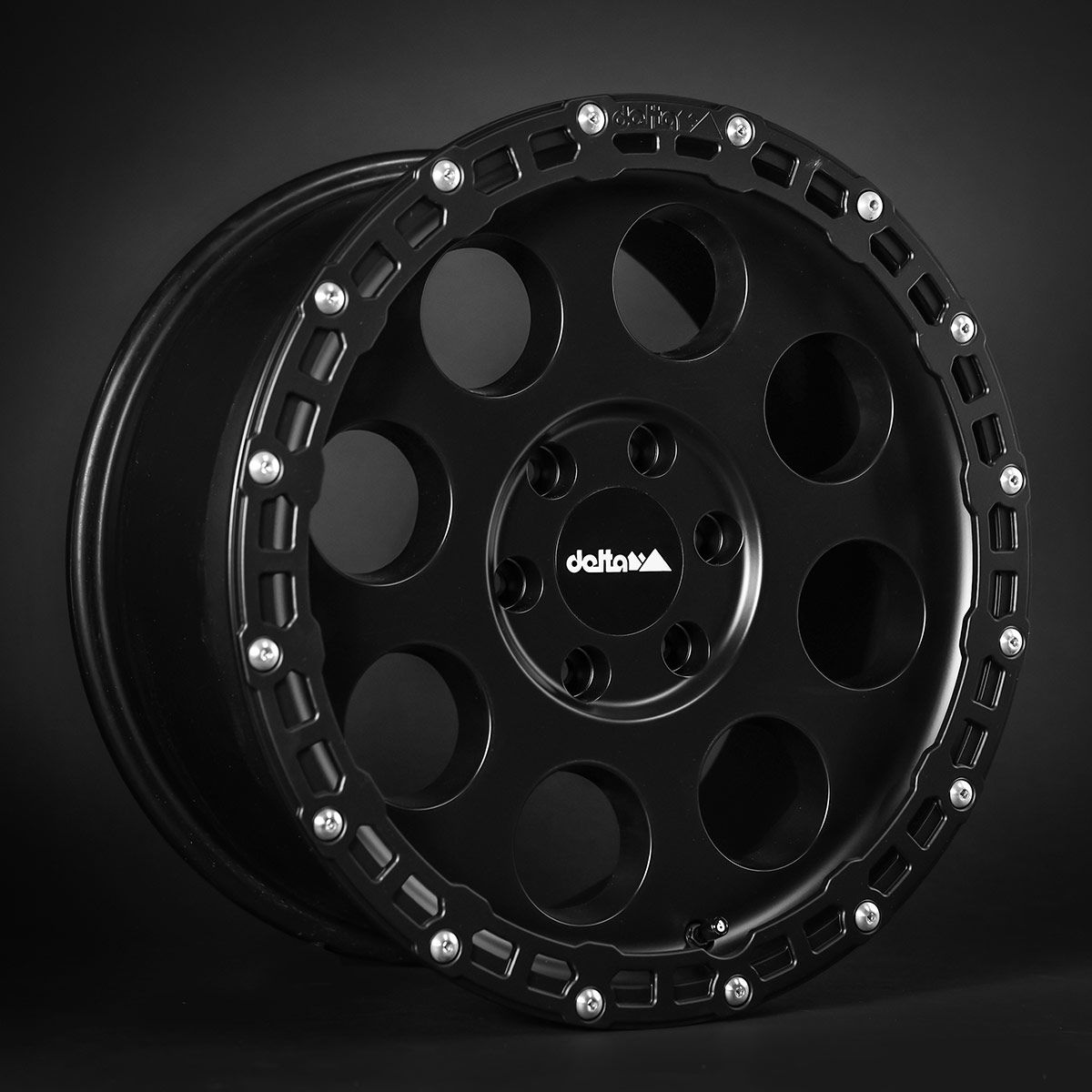 Llantas Delta Klassik B 18x9 Negras Mate Resistente ET45 Mercedes Sprinter - Imagen 4