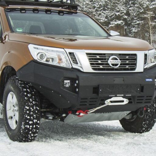 Alternative view of Parachoques Delantero Rival Nissan Navara D23 con Faros LED