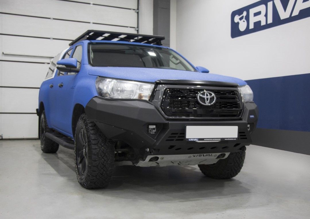 Parachoques Delantero Rival Toyota Hilux Acabado Legend - Imagen 3