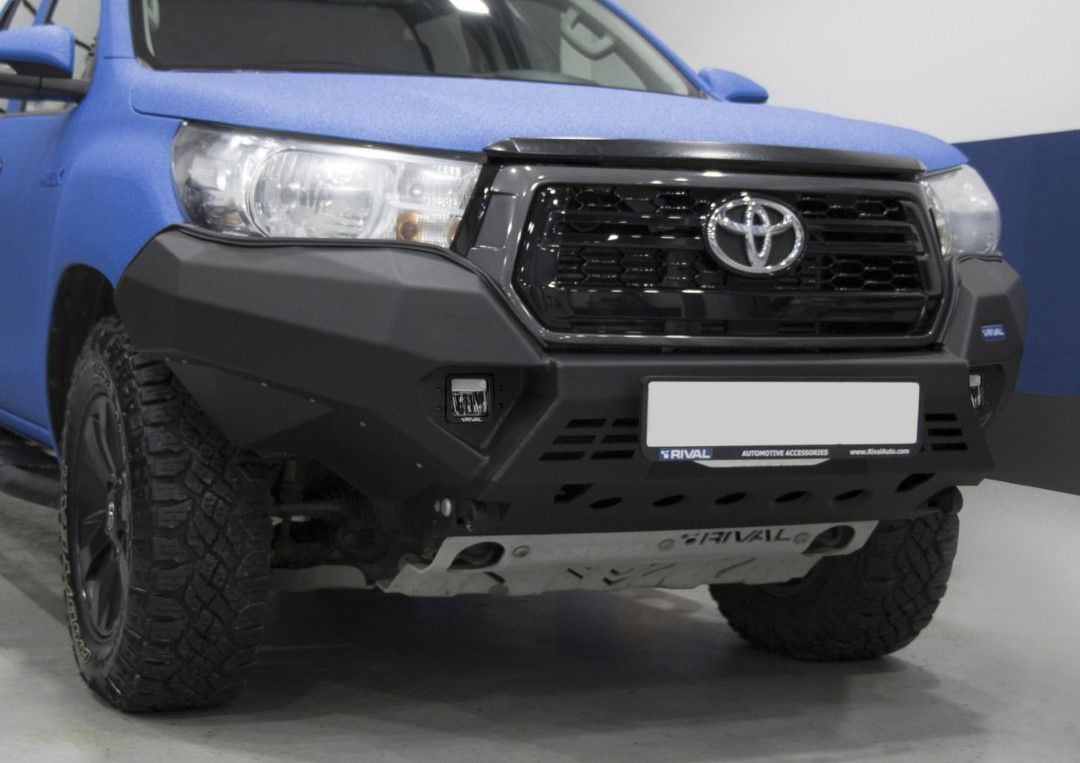Parachoques Delantero Rival Toyota Hilux Acabado Legend - Imagen 4