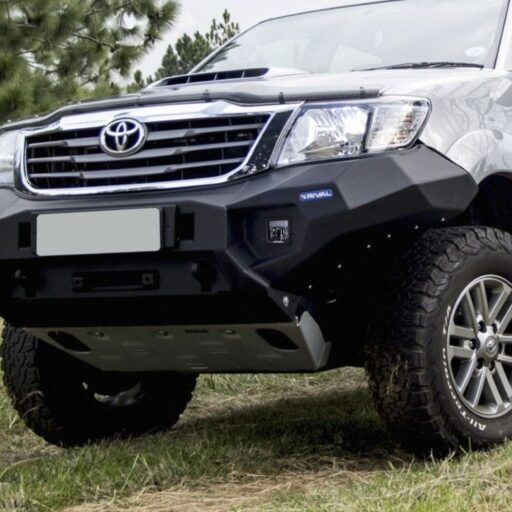 Alternative view of Parachoques Delantero Rival Toyota Hilux Vigo con Faros LED