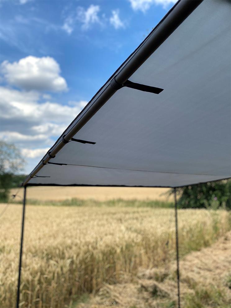 Tenda da sole rettangolare Oryx Grey - Immagine 4