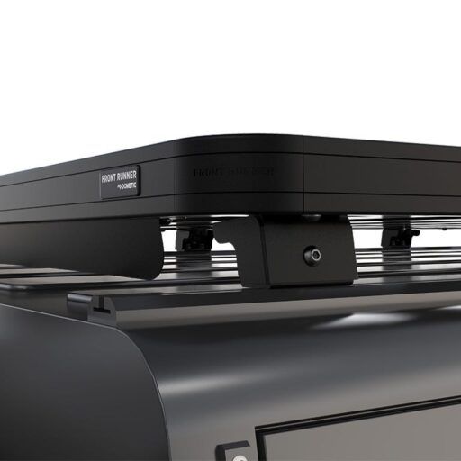 Alternative view of Toyota Tacoma (2015-2023) 6' Bed Alu-Cab Explorer Canopy Slimline II Rack Kit