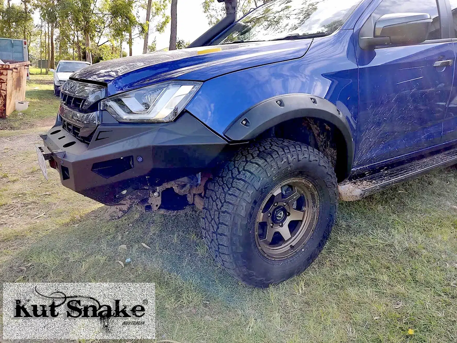 Aletines Kut Snake Isuzu D-Max 65mm 2020+ - Imagen 4