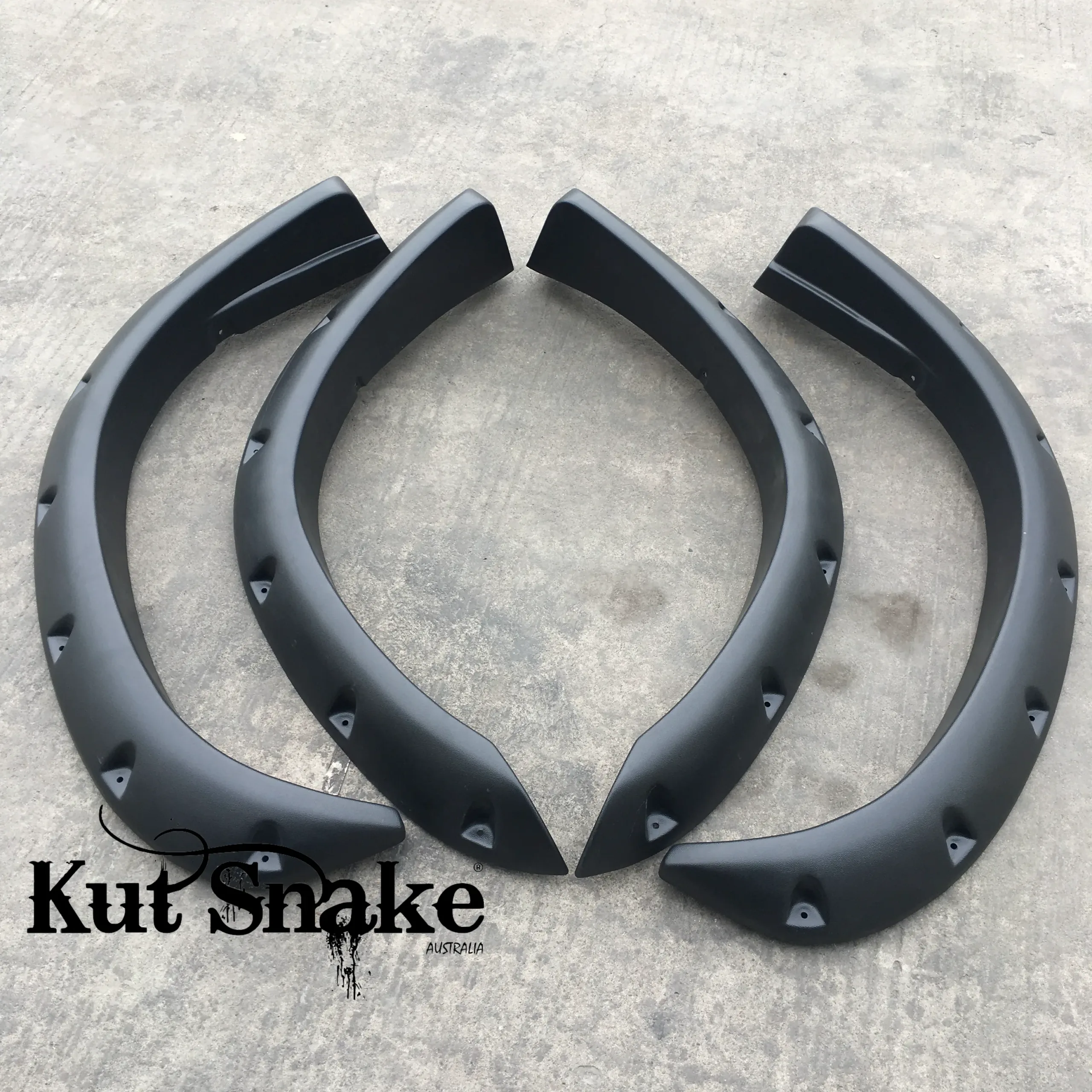 Para-lamas Kut Snake Mitsubishi L200 MK 1996-2006 75mm - Imagem 3