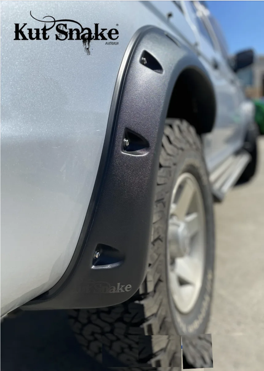 Para-lamas Kut Snake Mitsubishi L200 MK 1996-2006 75mm - Imagem 4
