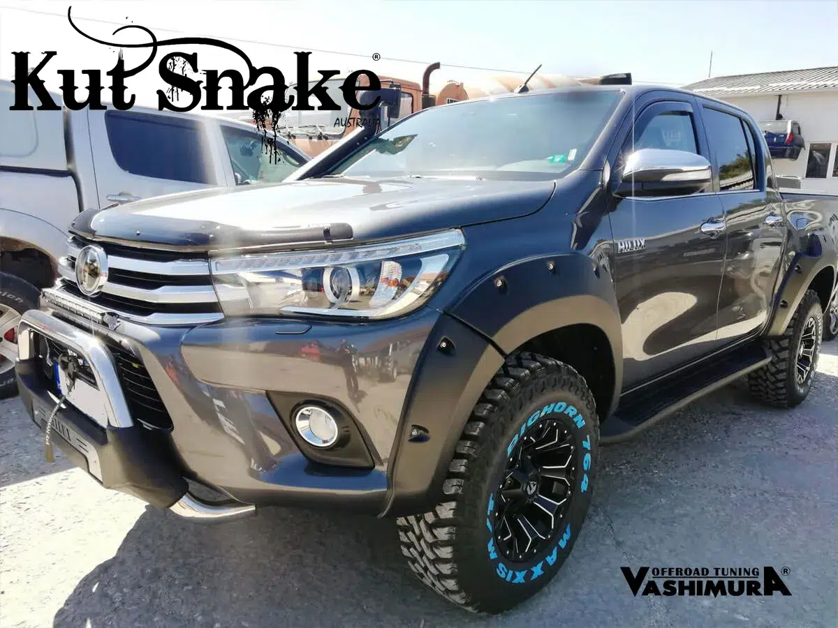 Aletines Kut Snake Toyota Hilux Rocco 2022+ 75mm