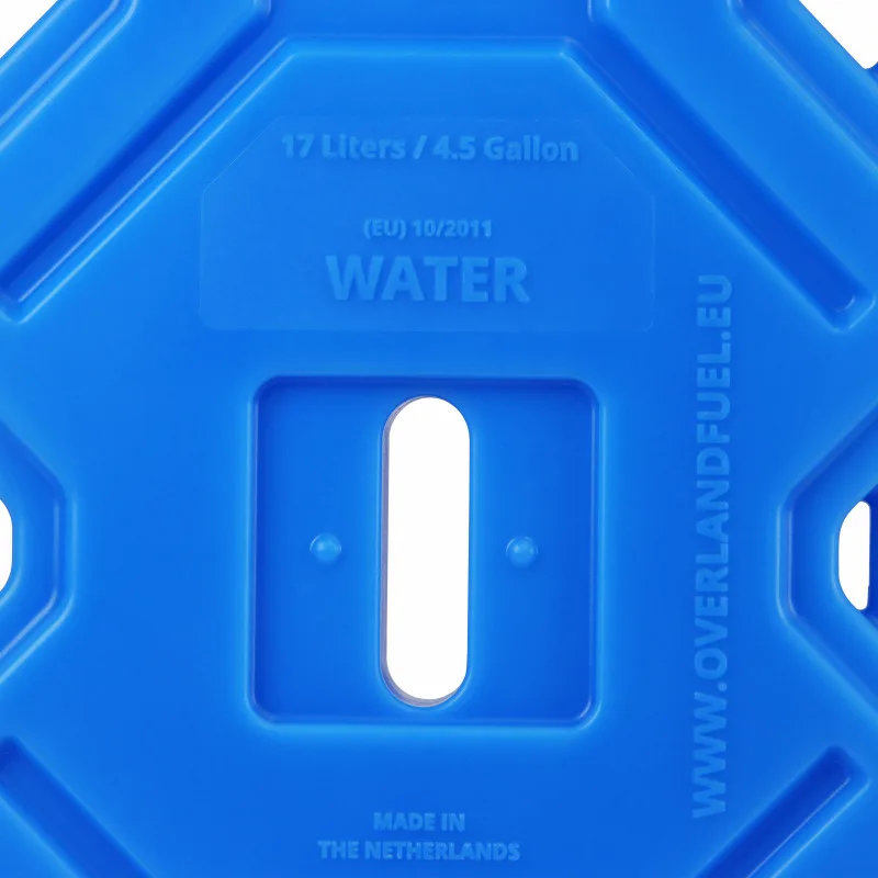 Serbatoio dell'acqua piatto da 17 litri blu - Immagine 3
