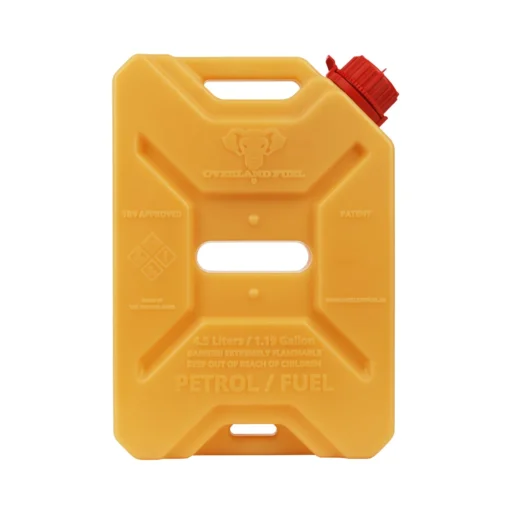 Depósito Plano Gasolina 4.5L Amarillo