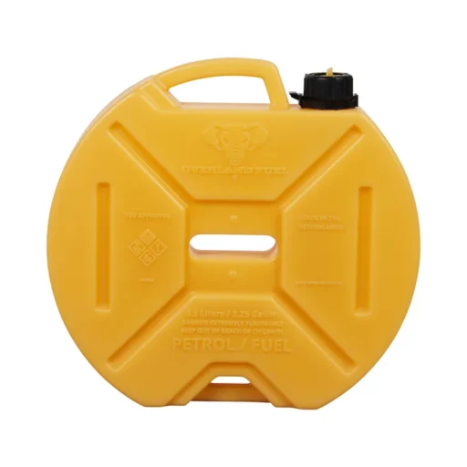 Depósito Plano Gasolina 8.5L Amarillo