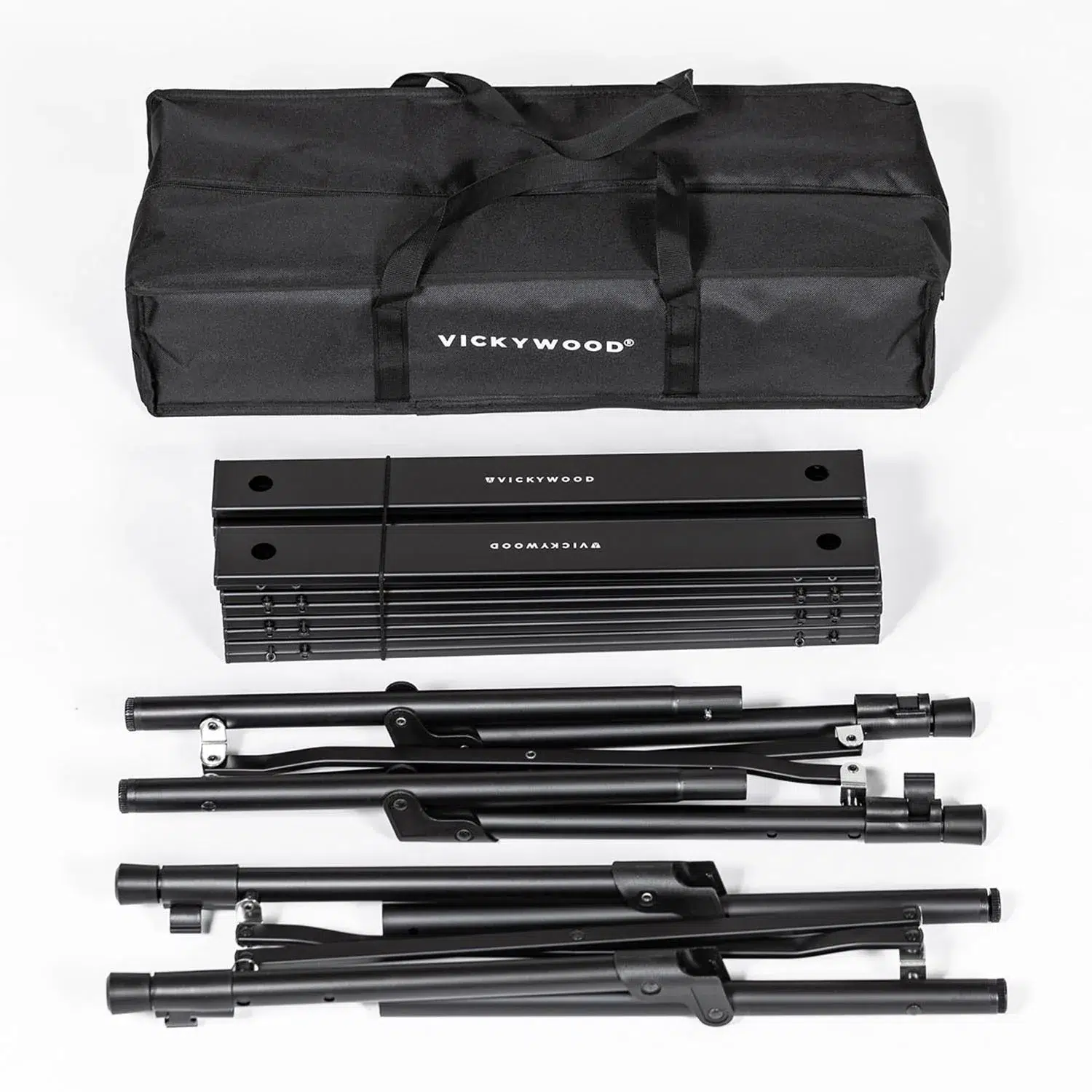 Mesa Camping Vickywood Alu Ultralight Negra - Imagen 6