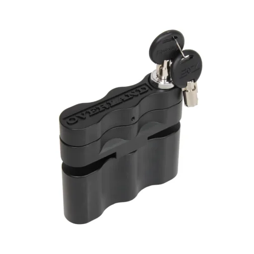 Soporte con Cerradura Overland Fuel Negro