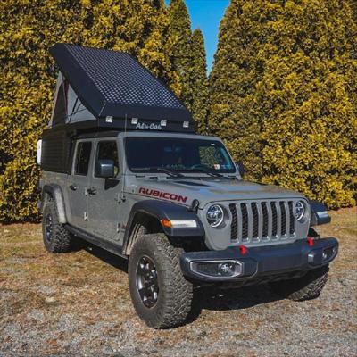 Alu-Cab Canopy Camper Jeep Gladiator D/Cab 2019+, black - Imagen 4