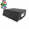 Alu-Cab Canopy Adventure Ford Ford Ranger 2012+ DC Negro Estriado