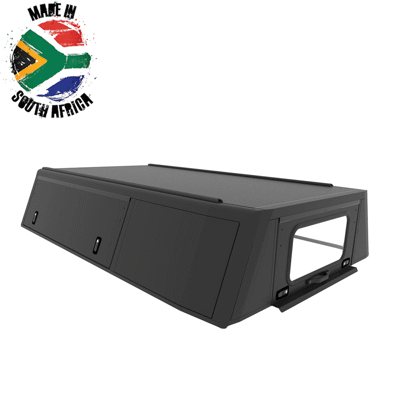 Alu-Cab Canopy Adventure Isuzu D-Max 2012-2012 XC Negro Liso - Imagen 3