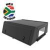 Alu-Cab Canopy Adventure Nissan Navara D40 2005-2015 DC Negro Estriado