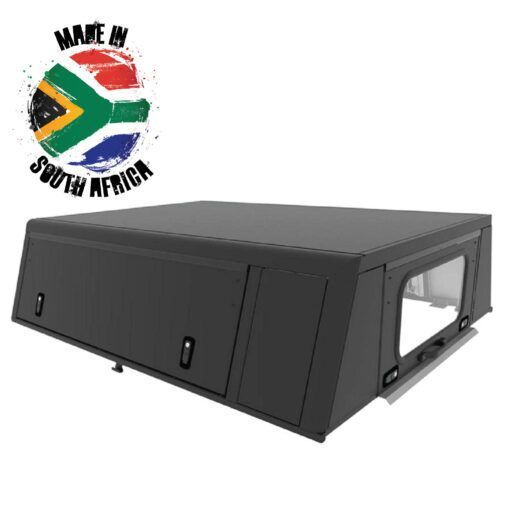 Alu-Cab Canopy Adventure Toyota Hilux 2016+ XC Negro Liso