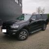 Alu-Cab Canopy Explorer Ford Ranger 2012+ DC Negro Estriado1