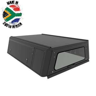 Alu-Cab Canopy Explorer Ford Ranger 2012+ XC Negro Liso