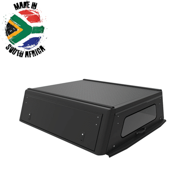 Alu-Cab Canopy Explorer Ford Ranger 2023+ DC Negro Liso