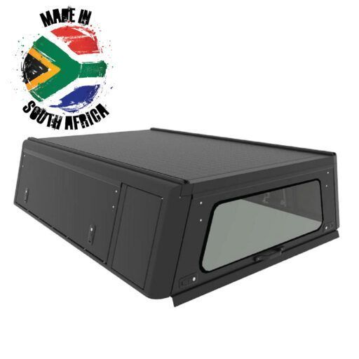 Alu-Cab Canopy Explorer Nissan Navara 2005-2015 XC Negro Liso