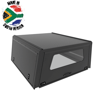 Alu-Cab Canopy Explorer Toyota Land Cruiser 79 1984+ Nero liscio
