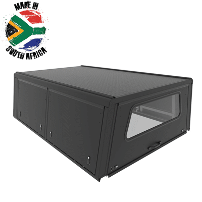 Alu-Cab Canopy Explorer Toyota Land Cruiser 79 1984+ SC Negro Liso