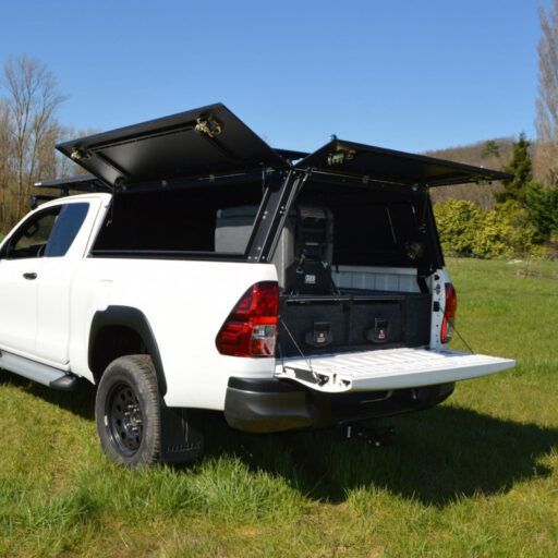 Auvent aluminium 1 ROCKALU Toyota Hilux 2016+ Single Cabin3