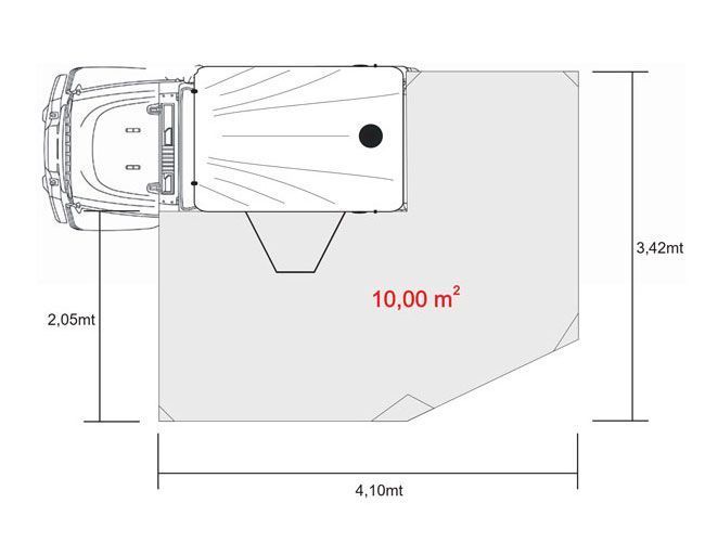 Cerramiento para Toldo Falcon 2704
