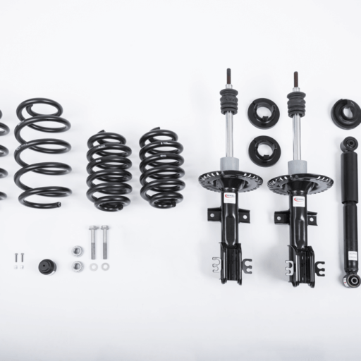Kit Seikel VW T5 T6 y T6.1 Desert HD Tracción Delantera con Monroe