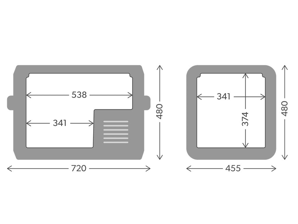Refrigerador eléctrico CFX5 55 - Imagen 8