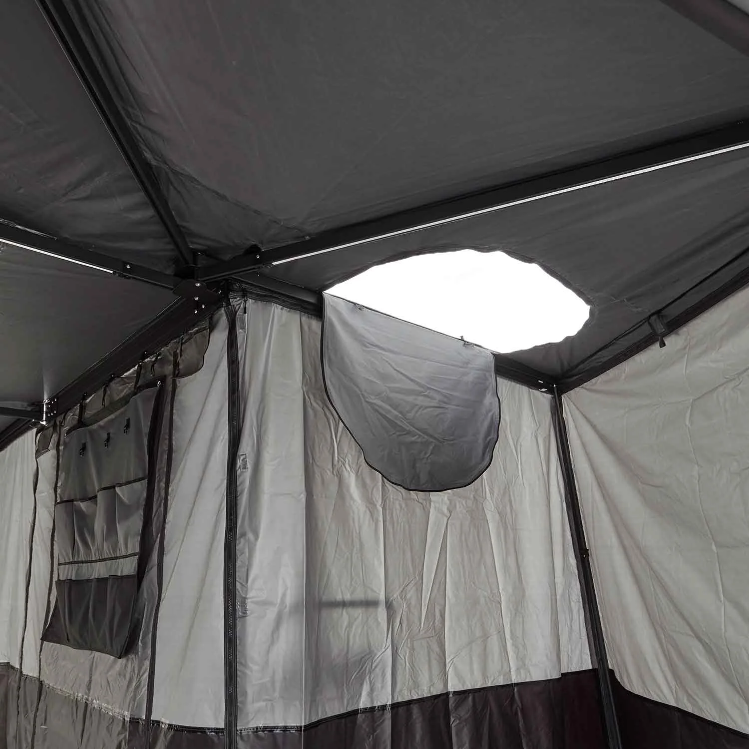 Paredes Laterales Toldo 270 LEAF EXTENDED Izquierdo 250 cm Gris4