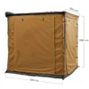 Paredes Laterales Toldo VICKYWOOD Dorado1