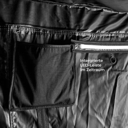 Paredes Laterales Toldo VICKYWOOD Negro7