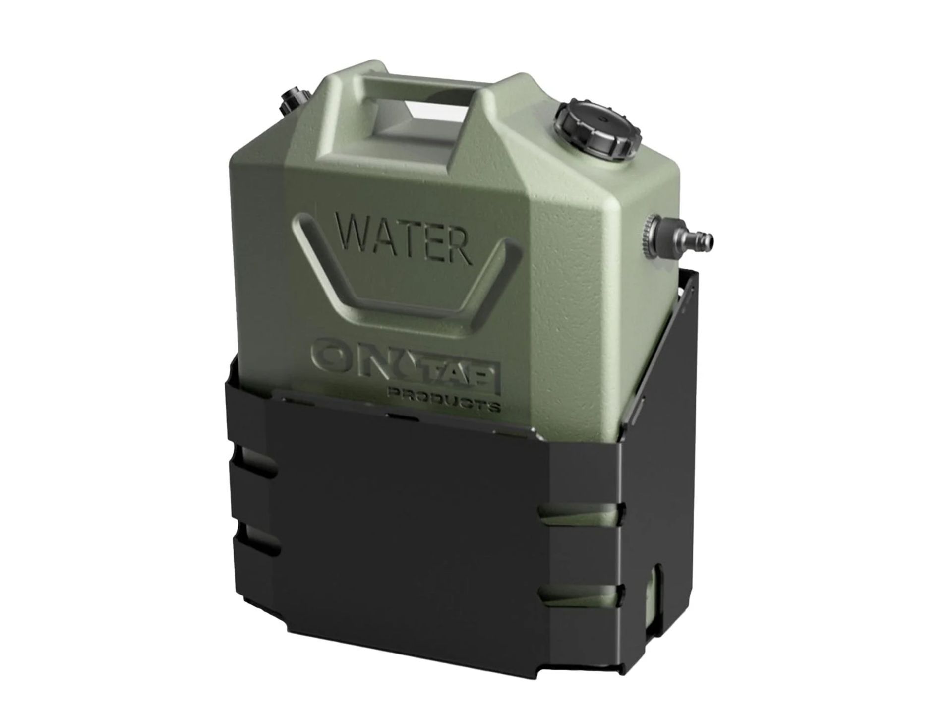 Soporte Jerry Can 22L Ontap Negro3