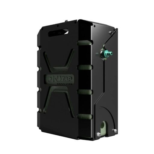 Soporte Jerry Can 22L Ontap con cerradura Negro