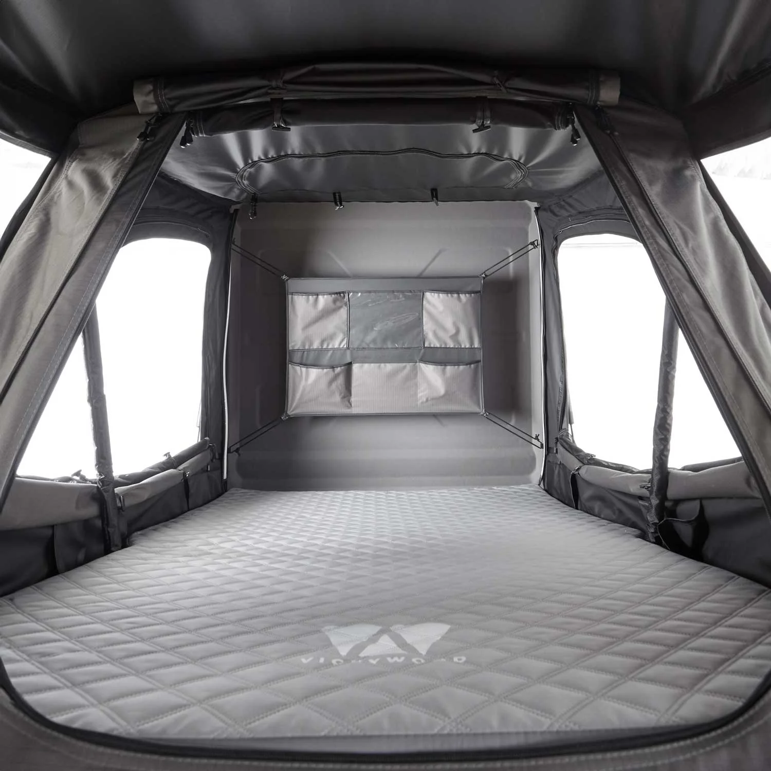 Tienda de techo Hibrida TEAK 135 Gris5