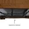 Tenda da tetto grigia WILLOW PRO 1 ECO 160