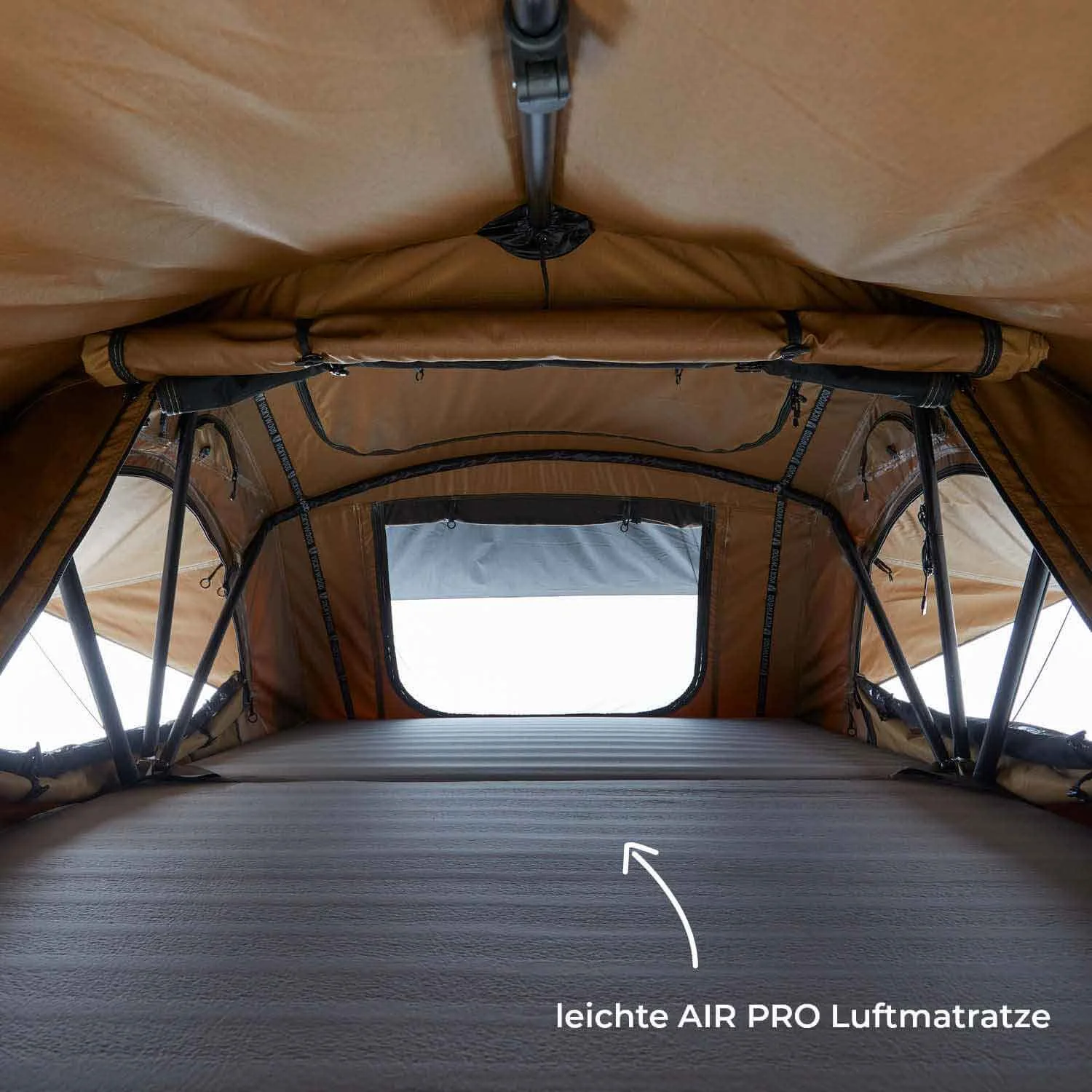 Tenda da tetto grigia WILLOW PRO 1 ECO 160