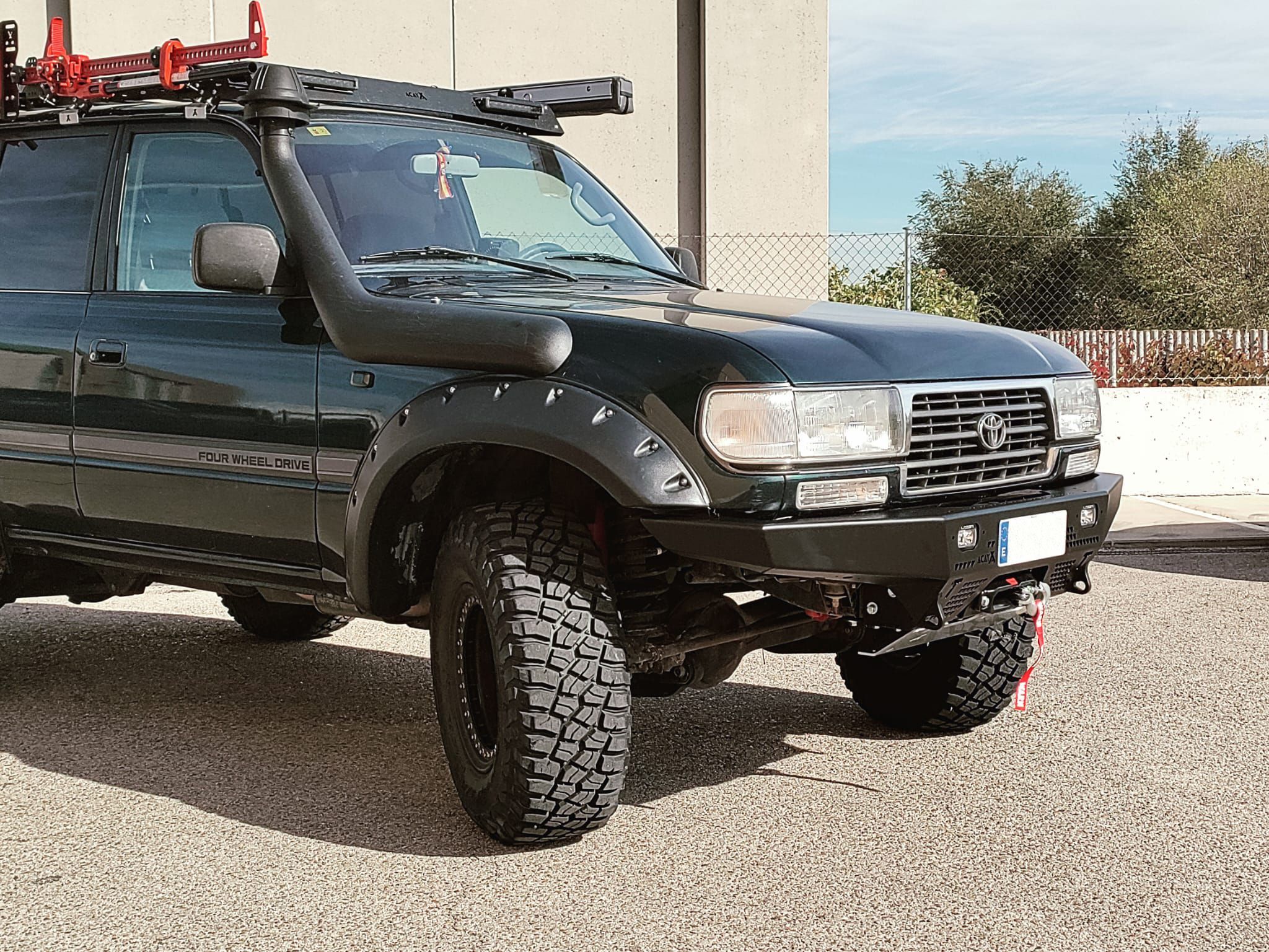 Baca de techo Toyota Land Cruiser 080
