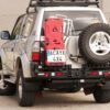 Paragolpes trasero para Toyota Land Cruiser 90