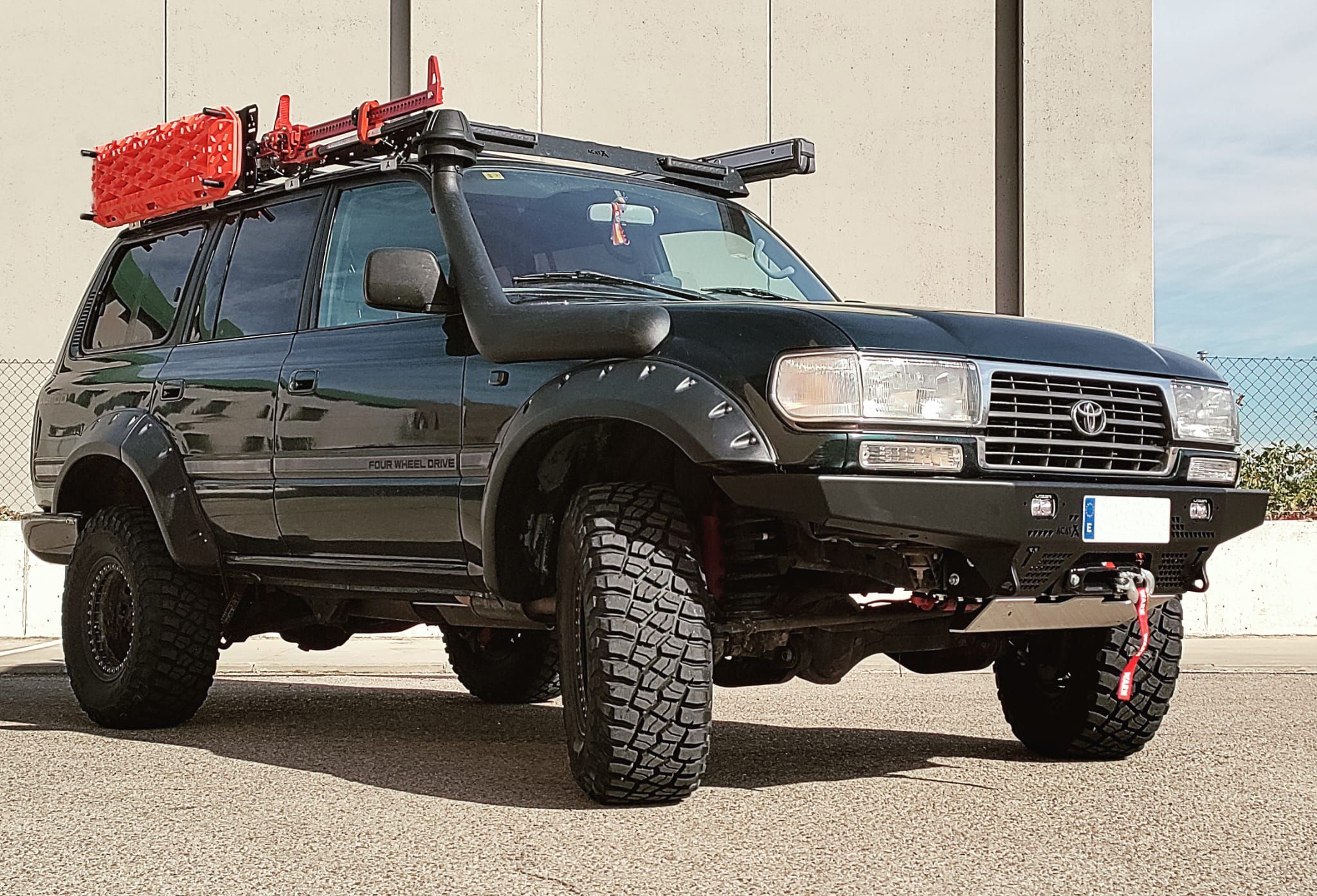 Paragolpes delantero integral para Toyota Land Cruiser serie 80