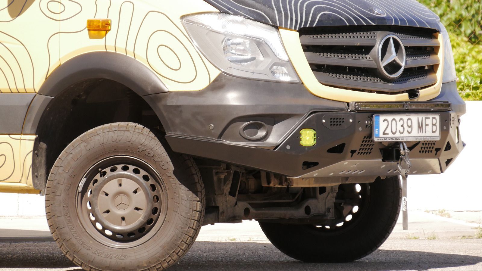 Paragolpes híbrido Mercedes Sprinter 906