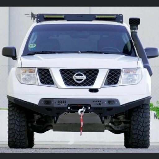 Paragolpes delantero híbrido con base de cabrestante integrada para Nissan Pathfinder 2010-2013 FAC