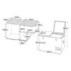 Geladeira National Luna NL72 Dual4